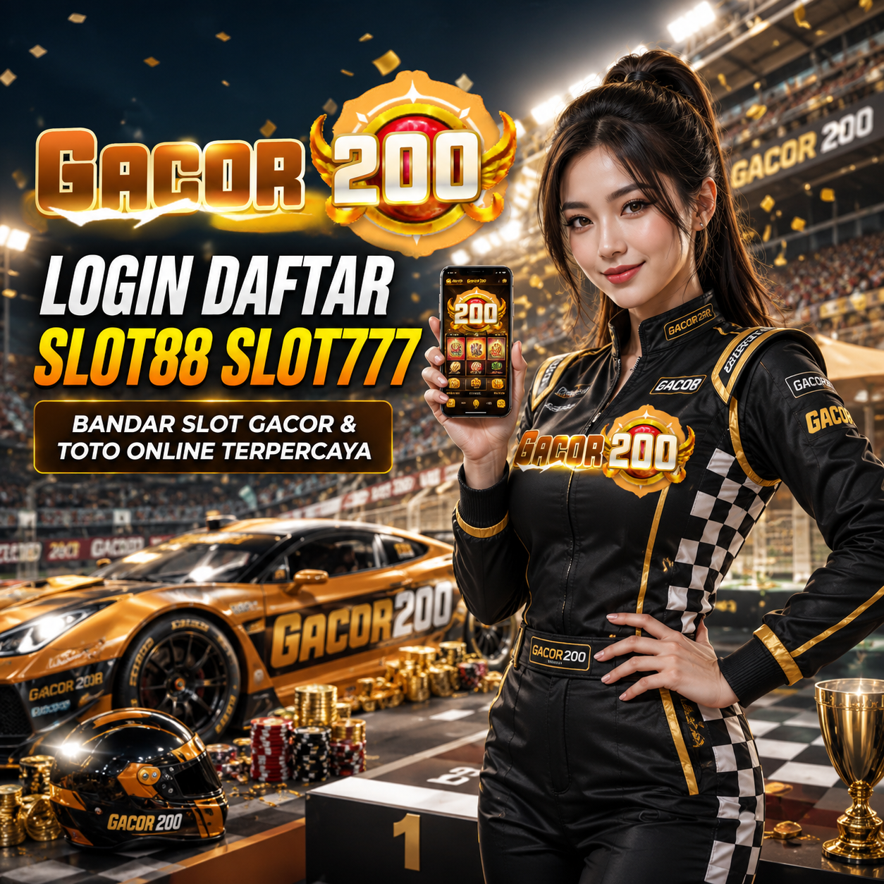 GACOR200  Login Daftar Slot88 Slot777 Bandar Slot Gacor & Toto Online Terpercaya